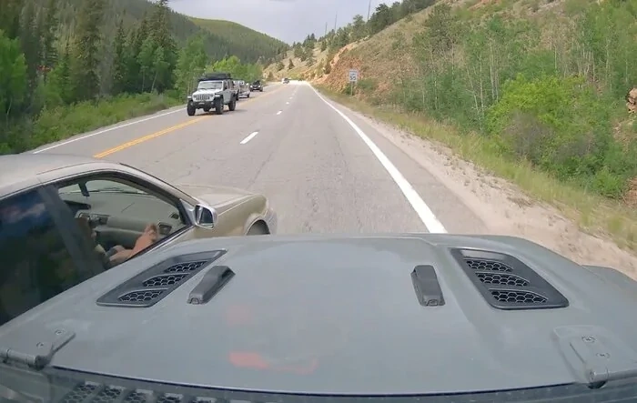 Well this was more exciting than we bargained for heading up Kenosha Pass