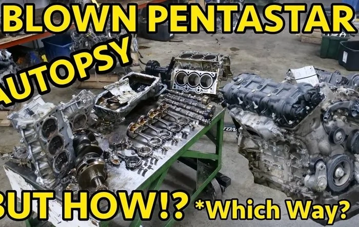Blown engine tear down - Pentastar 3.6L