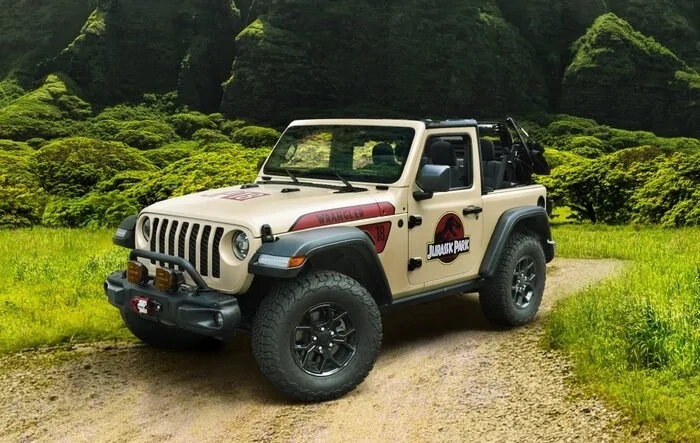 Jeep Jurassic Park Graphics Package Limited Edition Now Available to Celebrates 30th Anniversary of Original 1993 Film
