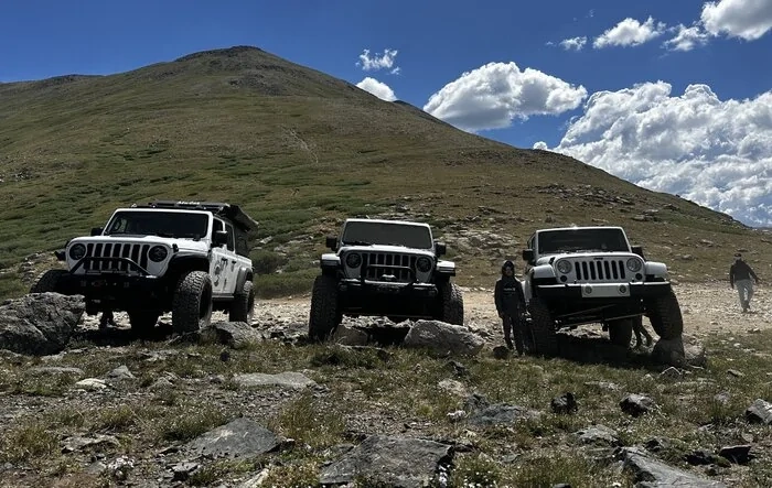 100 mile radius of Fairplay, CO (Basecamp) with 3 generations of boys