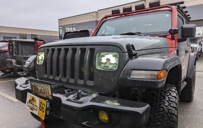 YJ style JL grill DIY