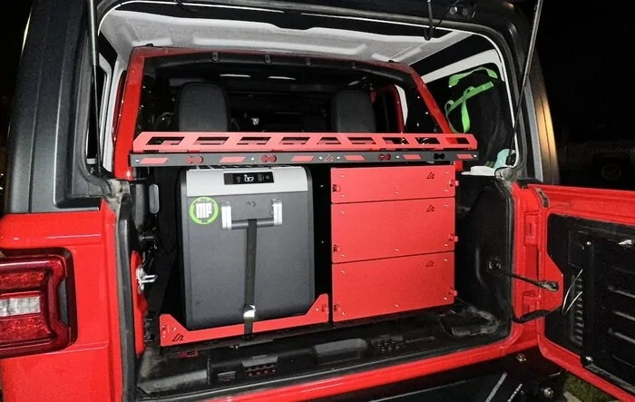 Show us your Jeep's rear storage setups