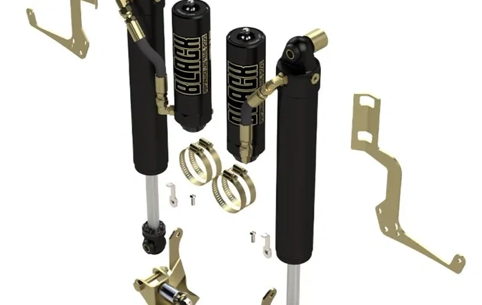 Metalcloak RockSport Blacks - Adjustable Reservoir Shocks - Now Available