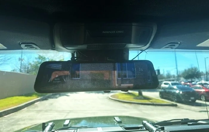 WolfBox G900 smart rear view mirror / dash cam - Review