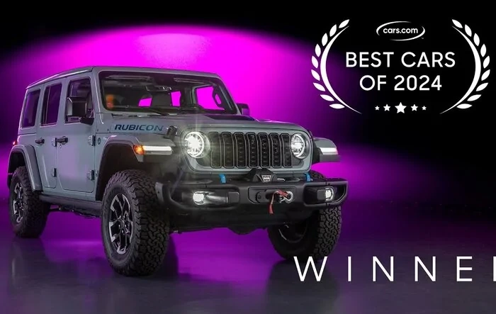 2024 Jeep Wrangler Named Best SUV of 2024 by Cars.com