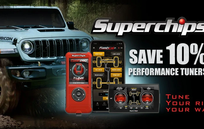 Superchips 10% Off Tuning Sale is Live!