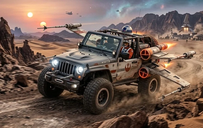 May the 4th Be With You -- An Off-Roading Galaxy Divided