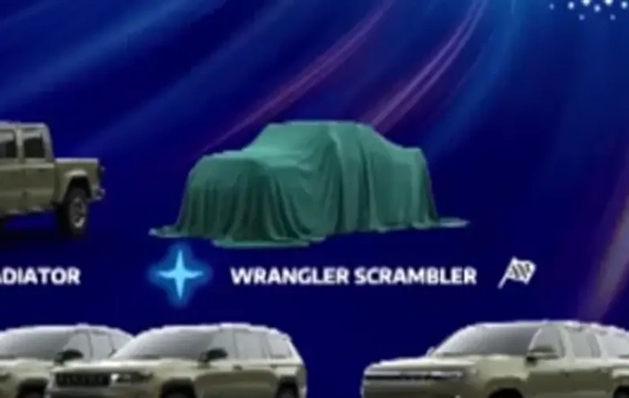 Jeep Wrangler Scrambler SRT officially teased!