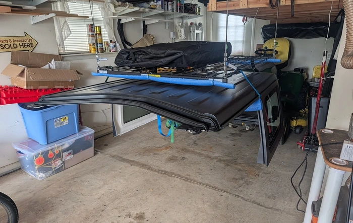 Ceiling Mount Top Lift - DIY-ish for ~$230