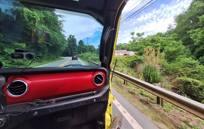 Jeep life is rough...