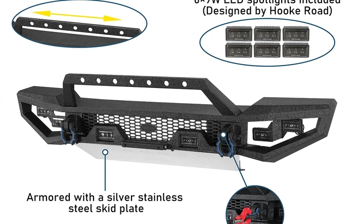 Hooke Road New Arrvial Front Bumper