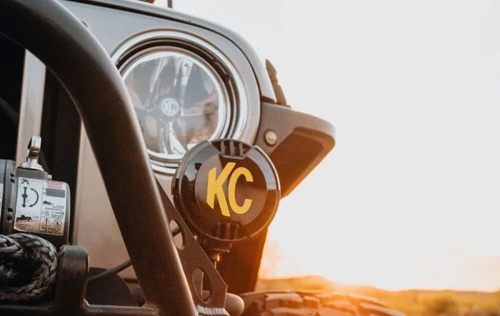 New KC SlimLite 4” LEDs for Jeep Builds