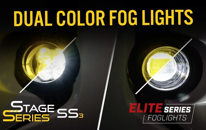 Dual-Color Elite Series & SS3 Fog Lights Released | Diode Dynamics
