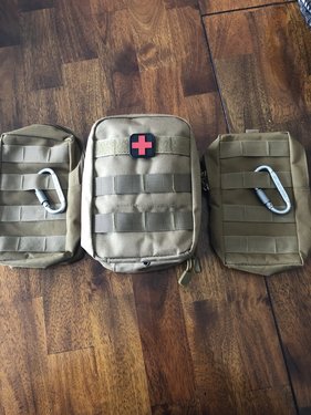 Jeep Wrangler JL Mopar MOLLE storage bags image