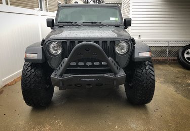 Jeep Wrangler JL Installed smittybilty MOD xrc bumper & stinger A7353131-C6DD-429C-8468-16DA141219BA