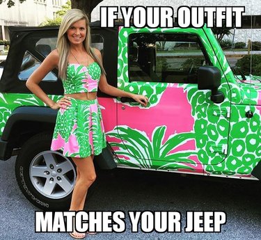 Jeep Wrangler JL You might have a "mall crawler" if..... outfit