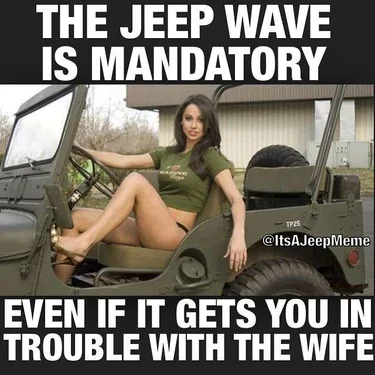 Jeep Wrangler JL Jeep humor waiting room ( ** NO POLITICS ** ) a84be9ab4843b0dbab311eb8089d27b8
