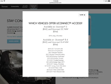 Jeep Wrangler JL Uconnect 4 and Uconnect App 012F1730-3CDD-4E1E-A2CA-2ECC1664CE6C