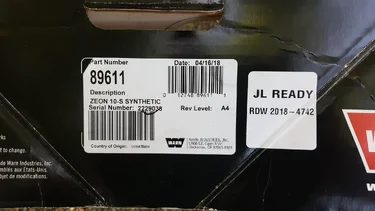 Jeep Wrangler JL RC3 Jeep - JL Build 20180518_162208