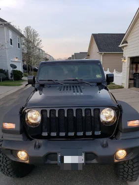 Jeep Wrangler JL What did you do TO your Jeep JL today? Front flag 