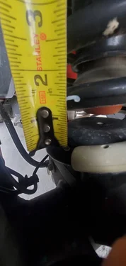 Jeep Wrangler JL xTreme Recon wrong/long factory front bump stops? 20220610_083656